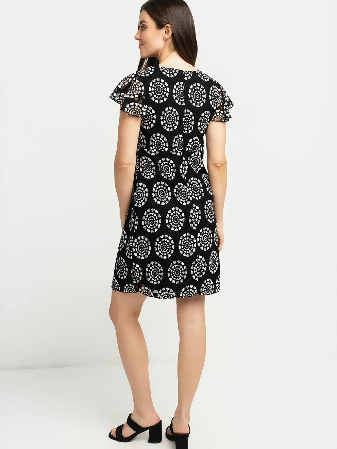 A line midi knit dress