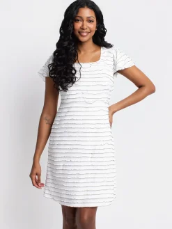 A-line midi knit dress