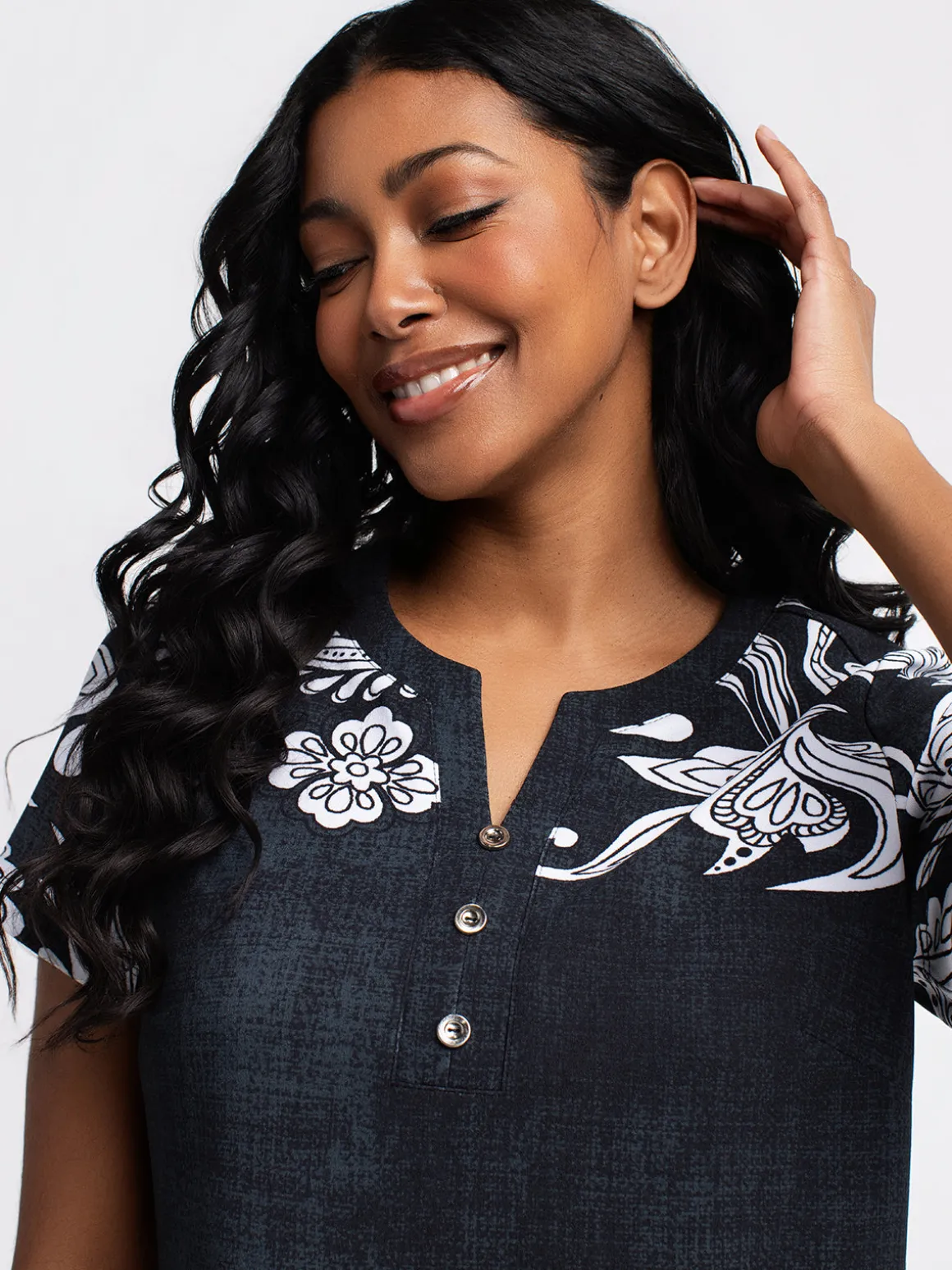 A line midi knit dress