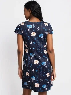A line midi knit dress