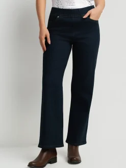 Bootcut denim pants