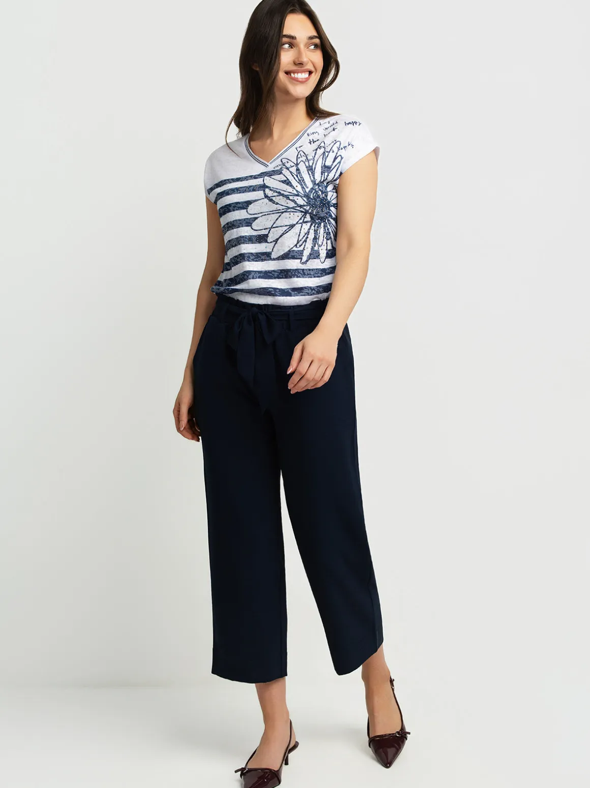 Casual capri
