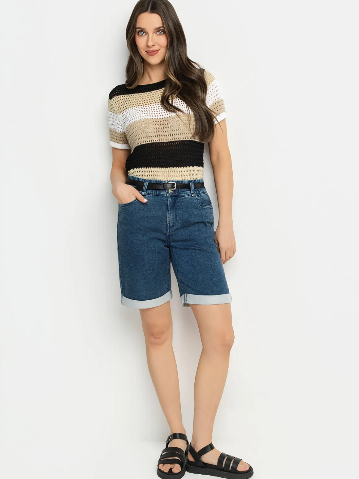 Denim short