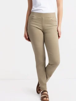 Diana straight-leg pull-on jeans
