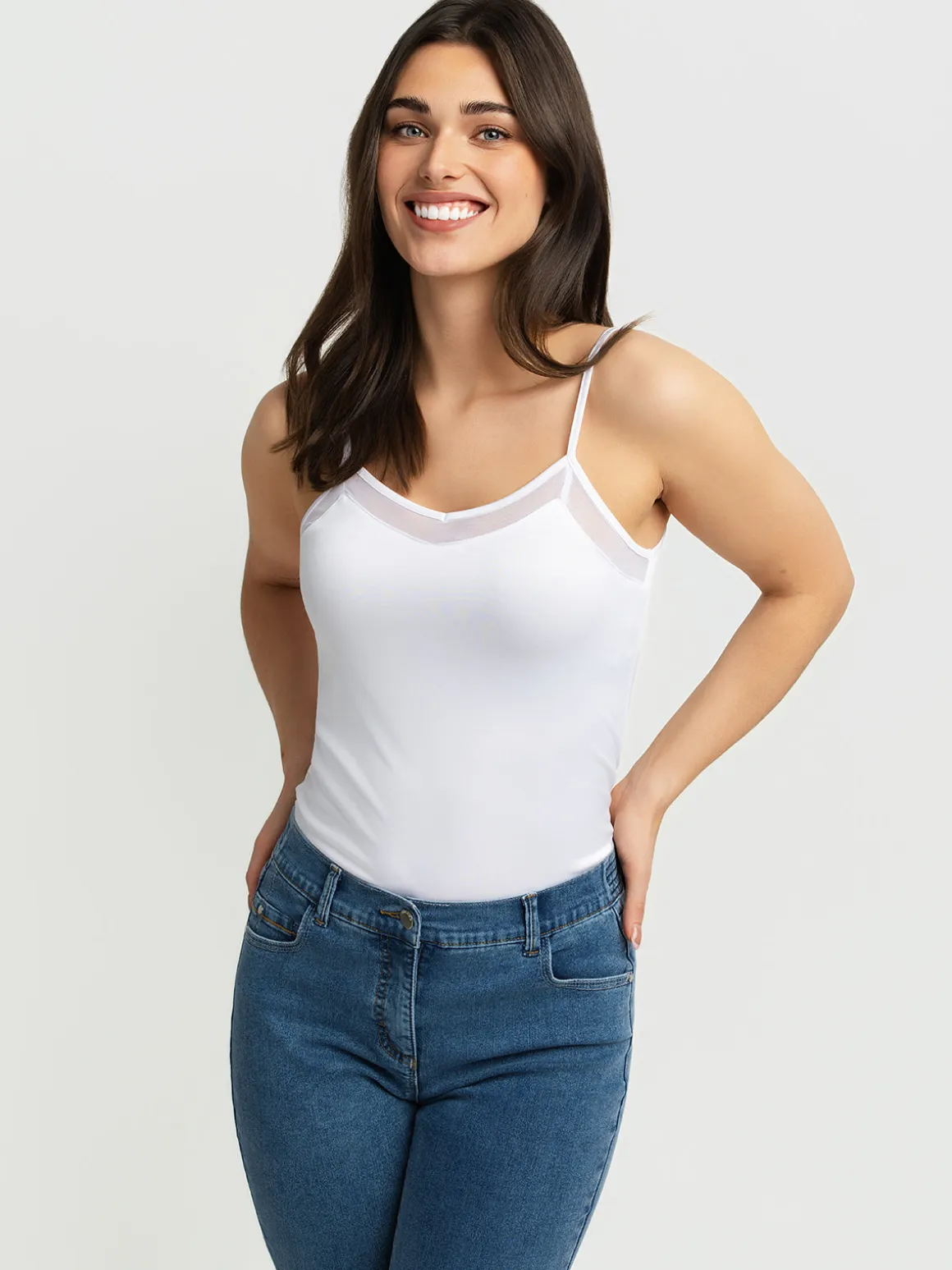 Fitted tank top