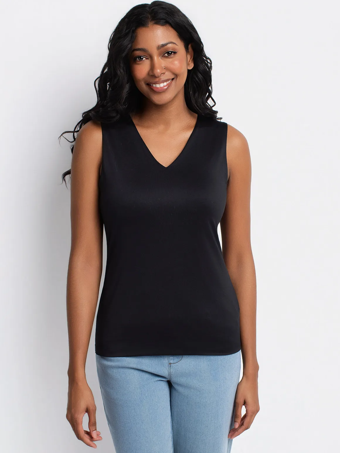 Fitted tank top