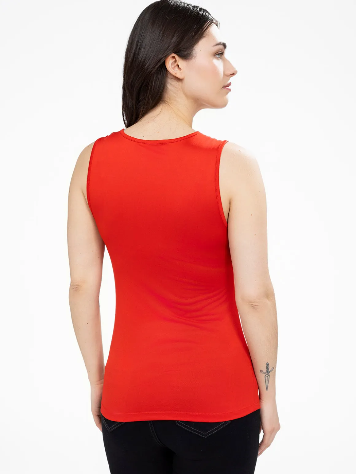 Fitted tank top