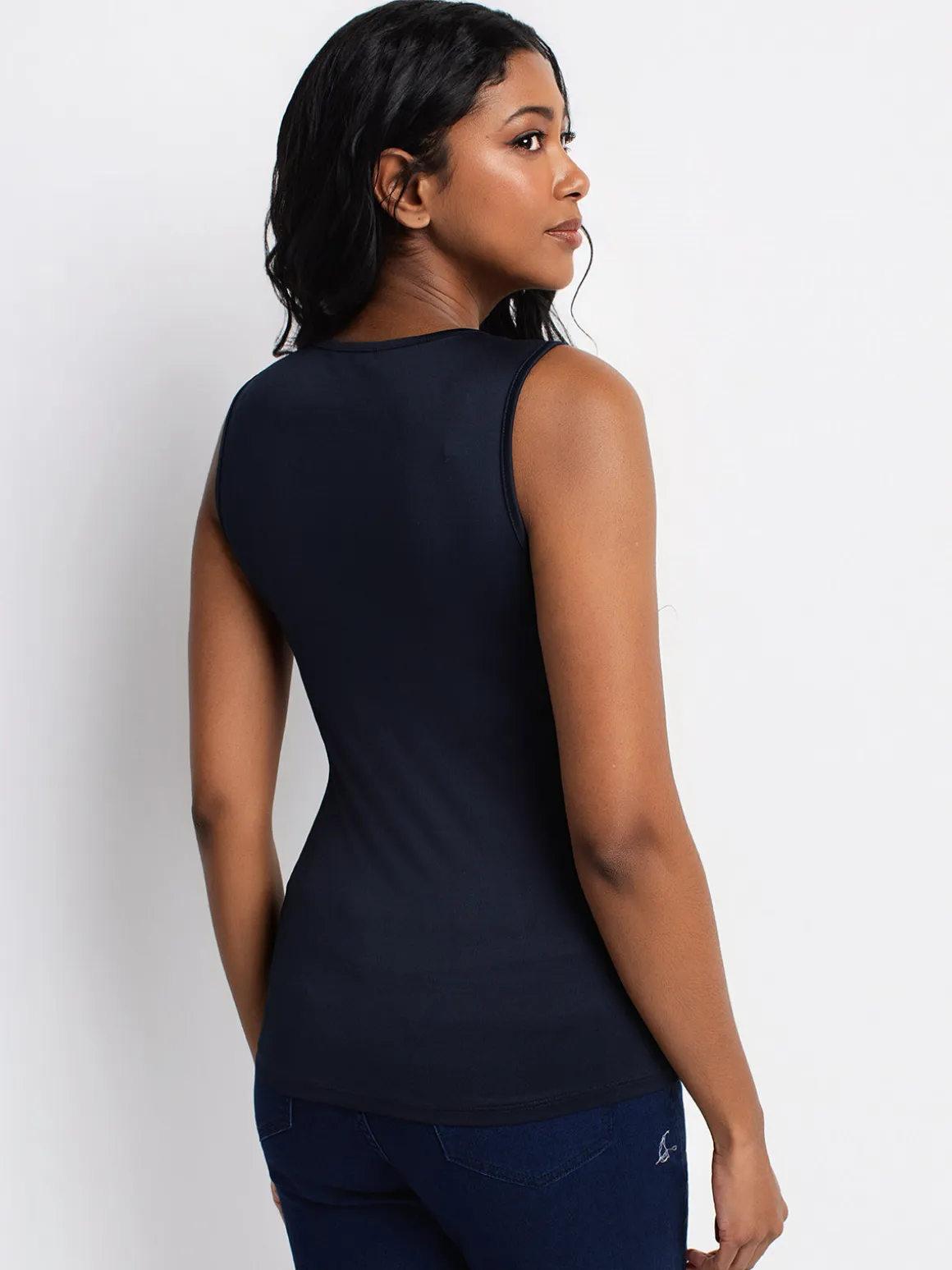 Fitted tank top