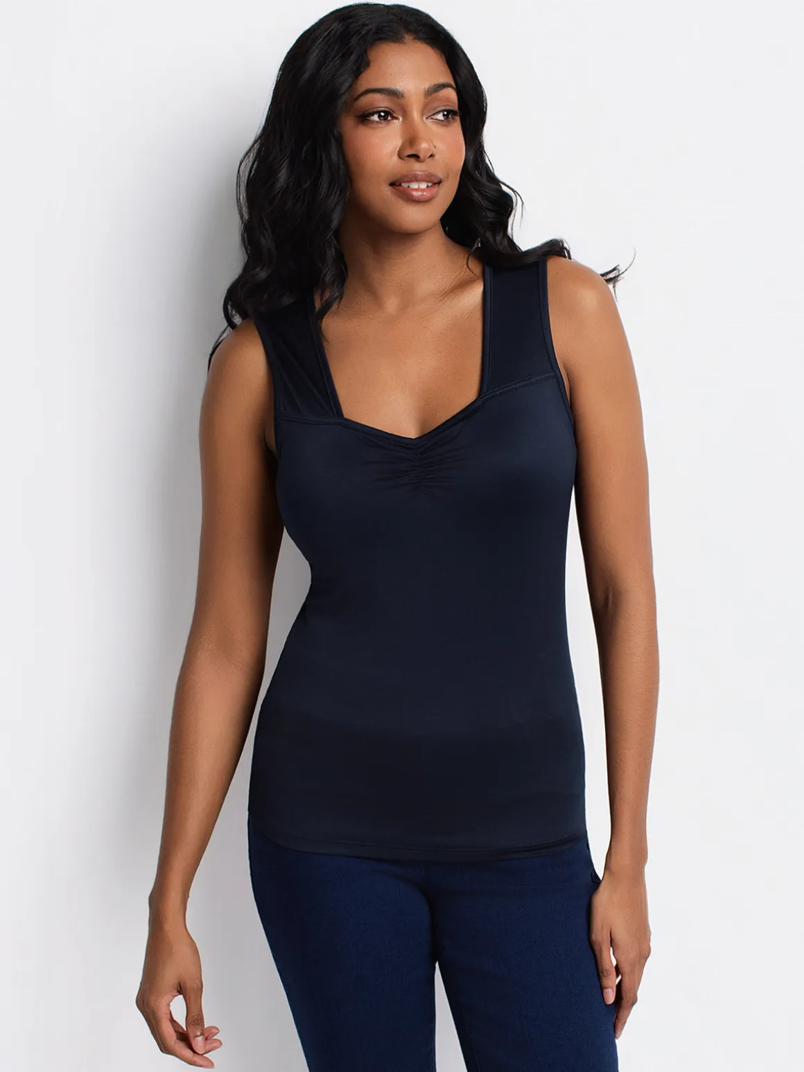 Fitted tank top