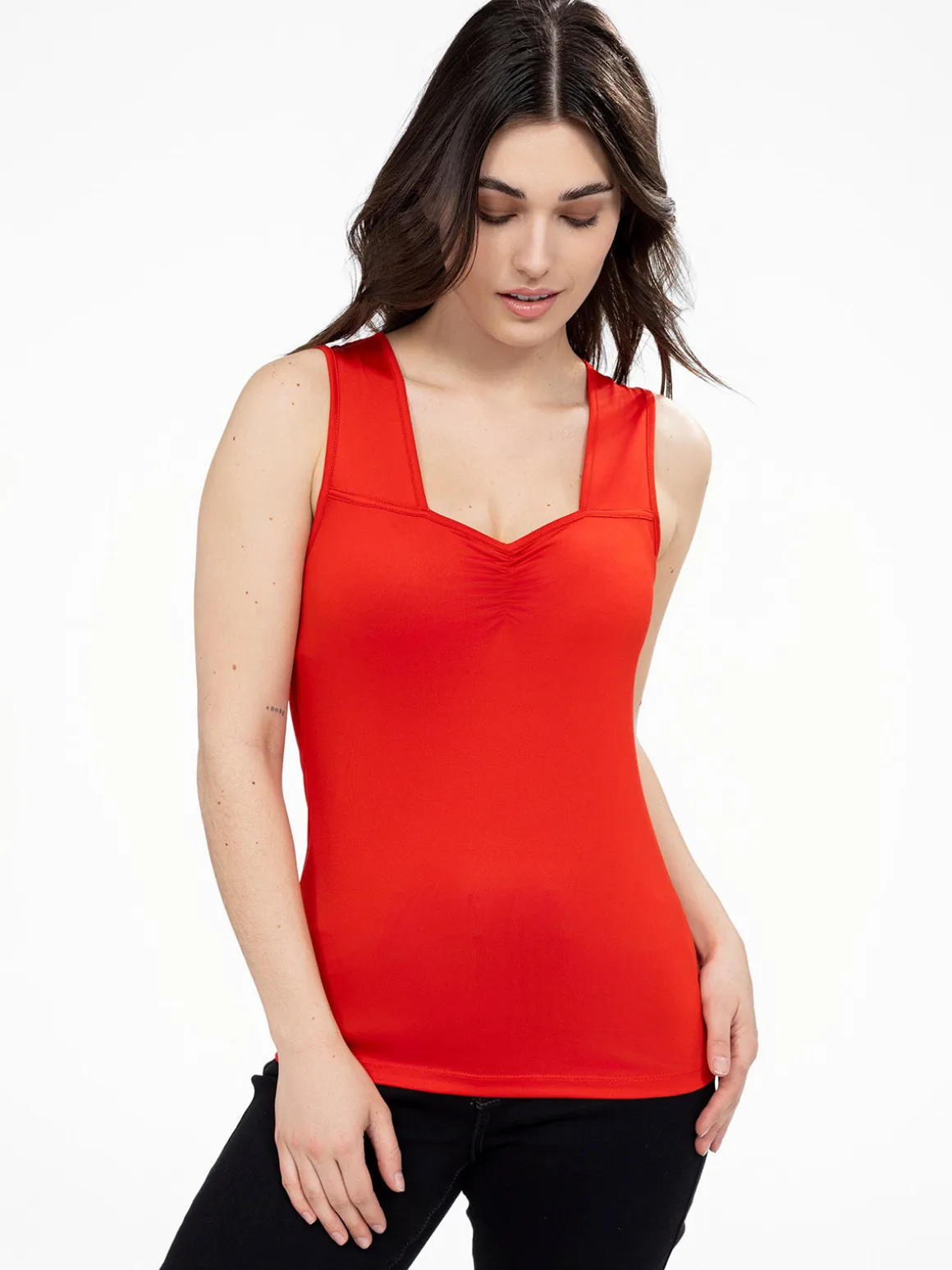 Fitted tank top