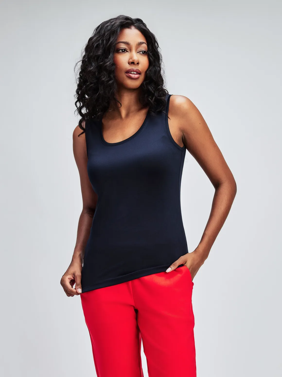 Fitted tank top