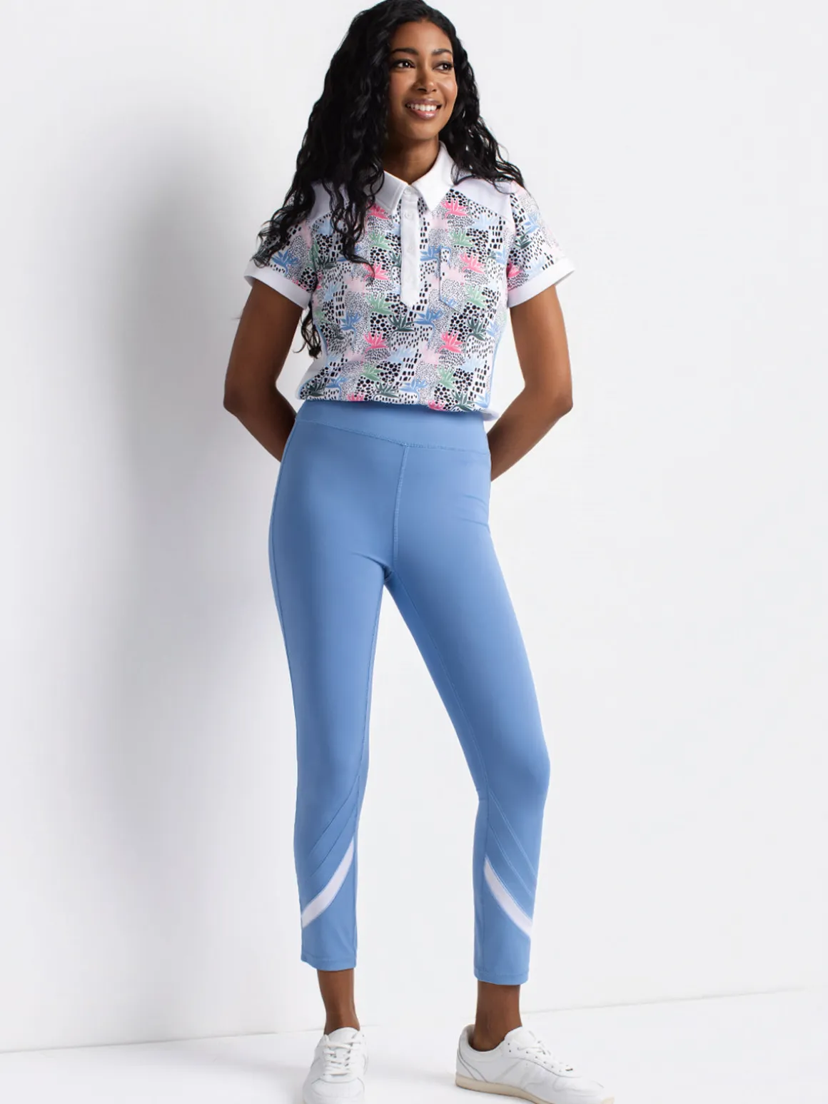 Fitted yoga capri