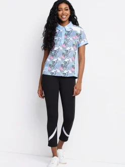 Fitted yoga capri
