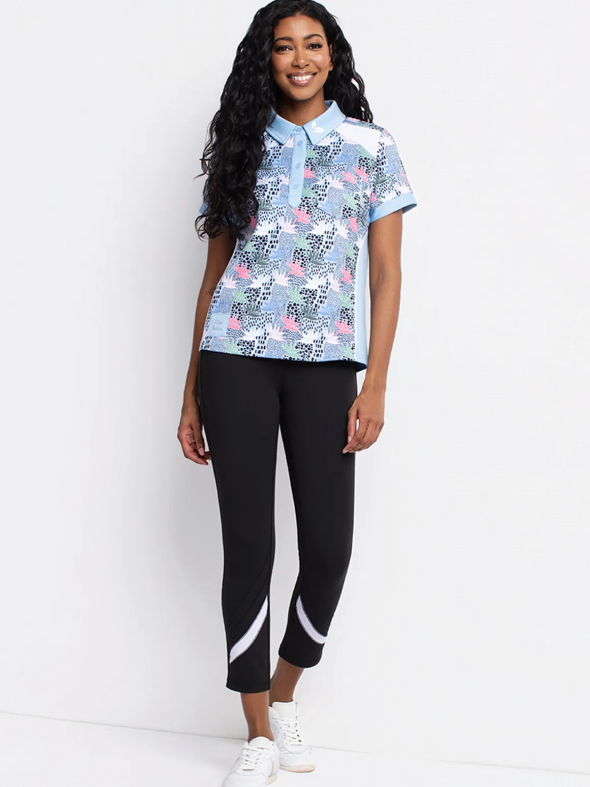 Fitted yoga capri