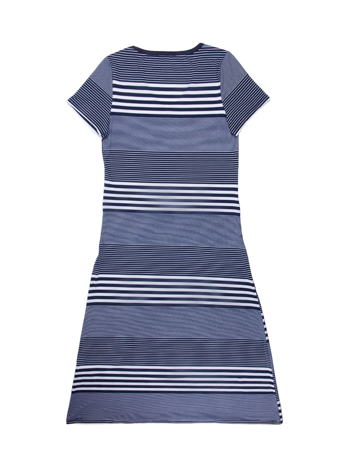 Flared maxi knit dress