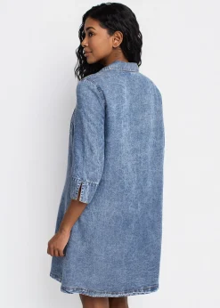 Flared midi dress