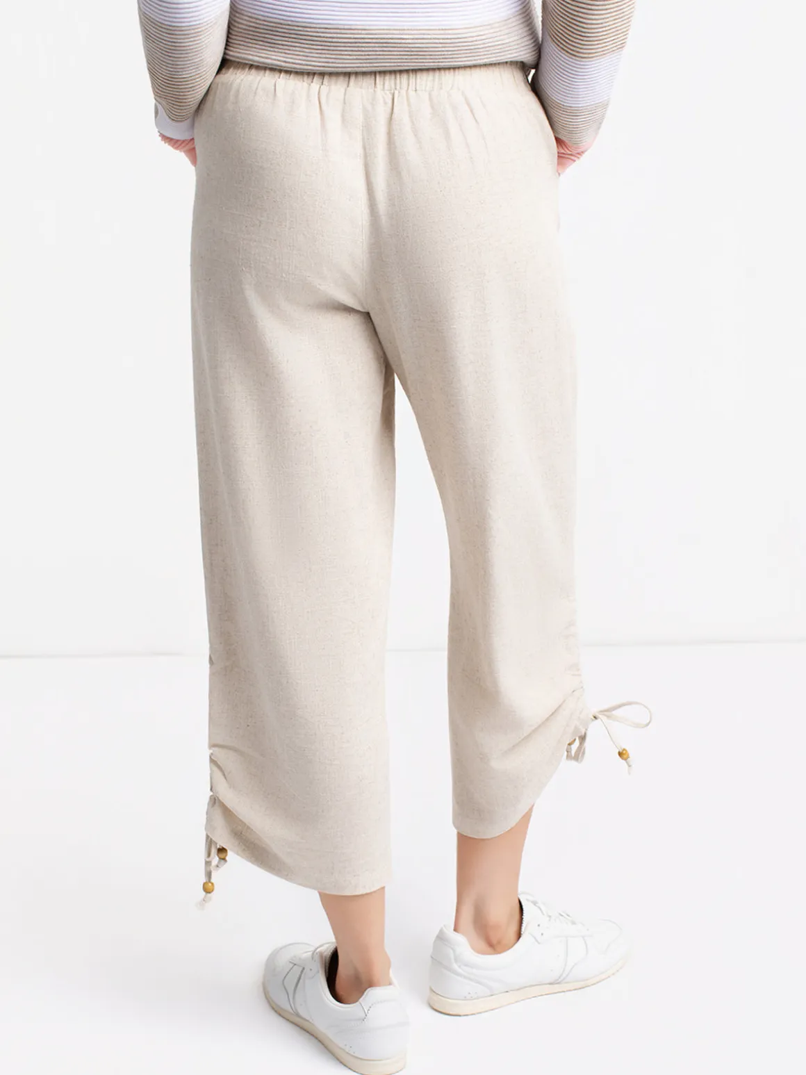 Flared pull-on pant