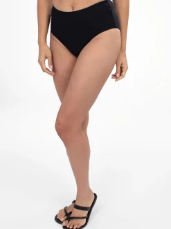 High-waist swim brief
