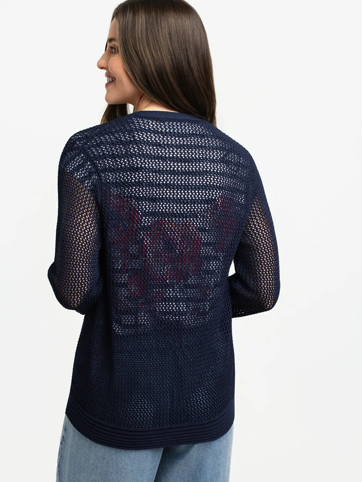 Knit cardigan