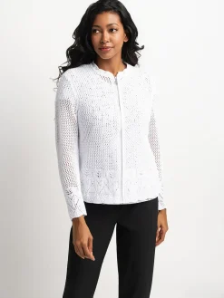 Knit cardigan