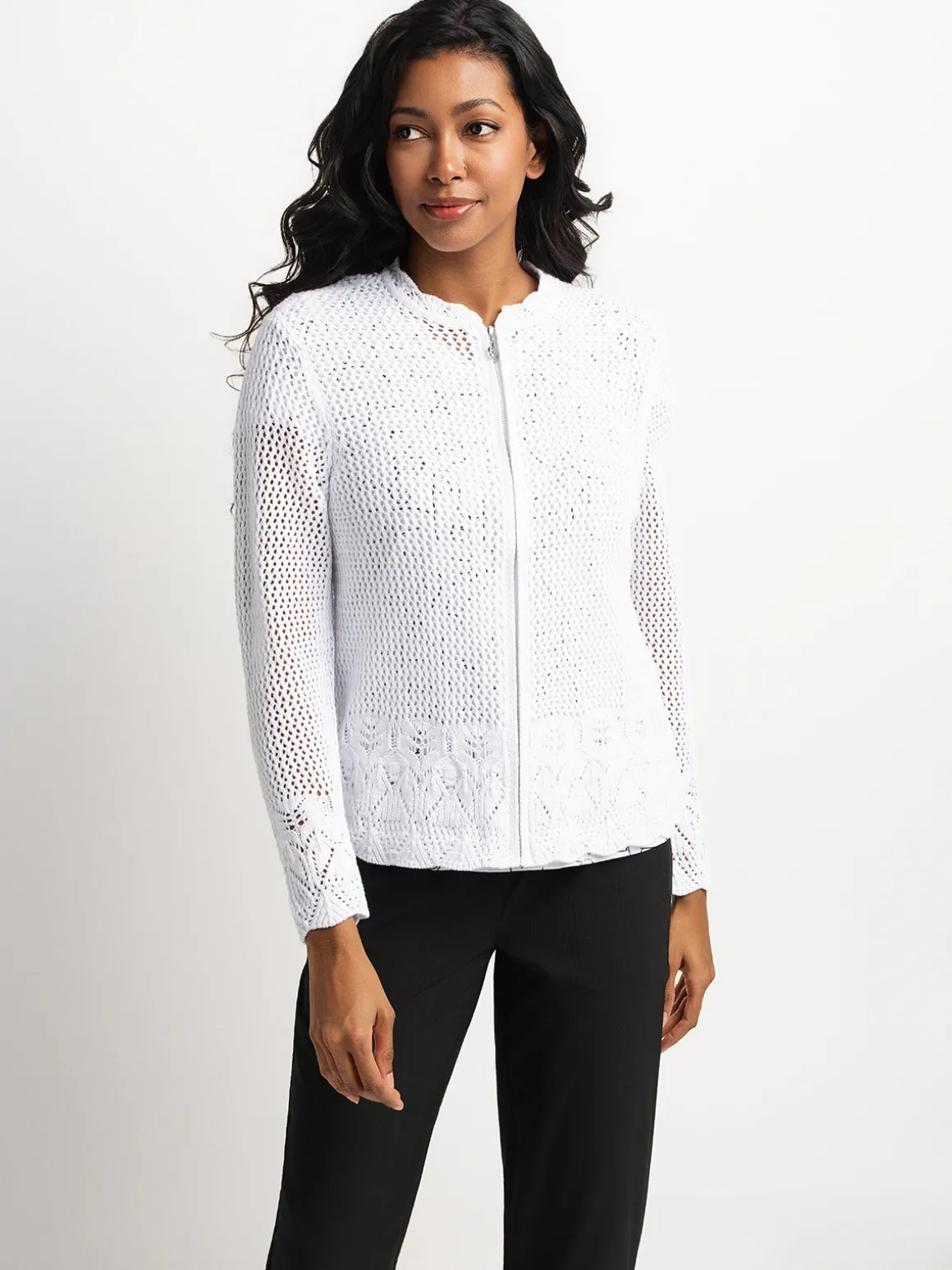 Knit cardigan