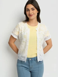 Knit cardigan