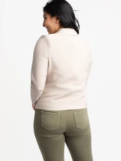 Lightweight Zip-Up Blazer