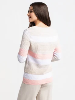 Long-sleeve pullover sweater