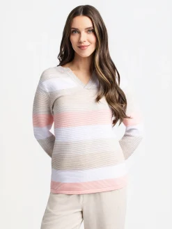 Long-sleeve pullover sweater