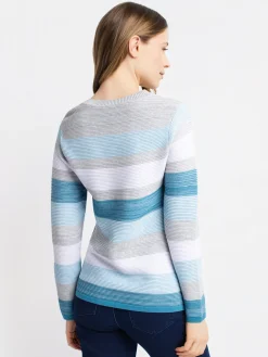 Long-sleeve pullover sweater