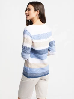 Long-sleeve pullover sweater