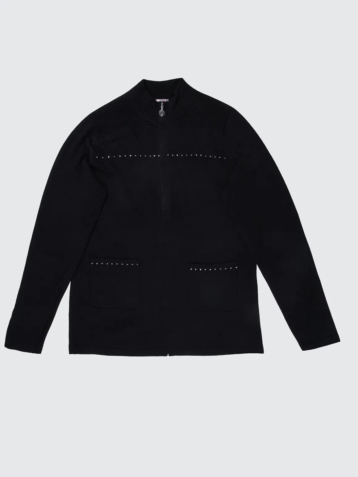 Long-sleeve sweater cardigan