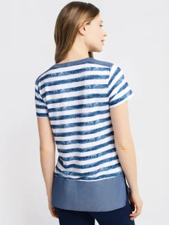 Loose short-sleeve tunic