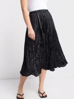 Maxi flared skirt