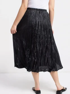 Maxi flared skirt