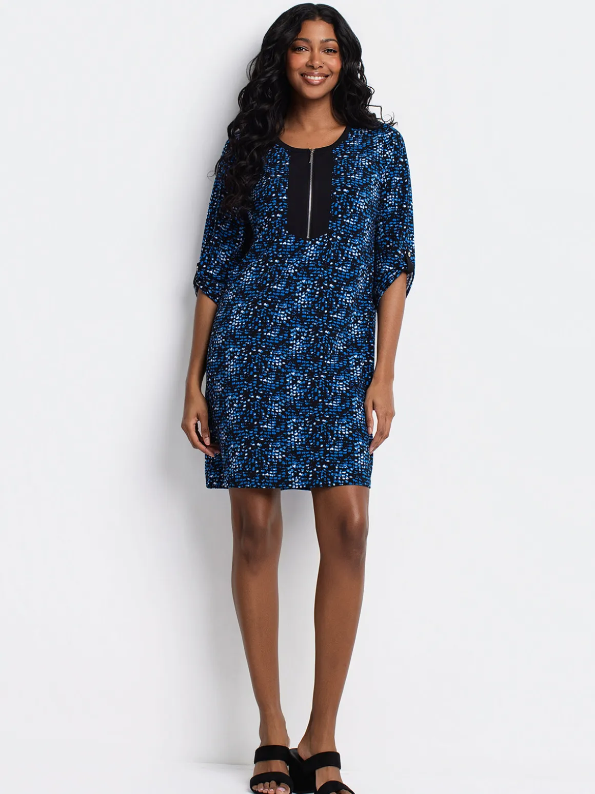 Midi knit dress