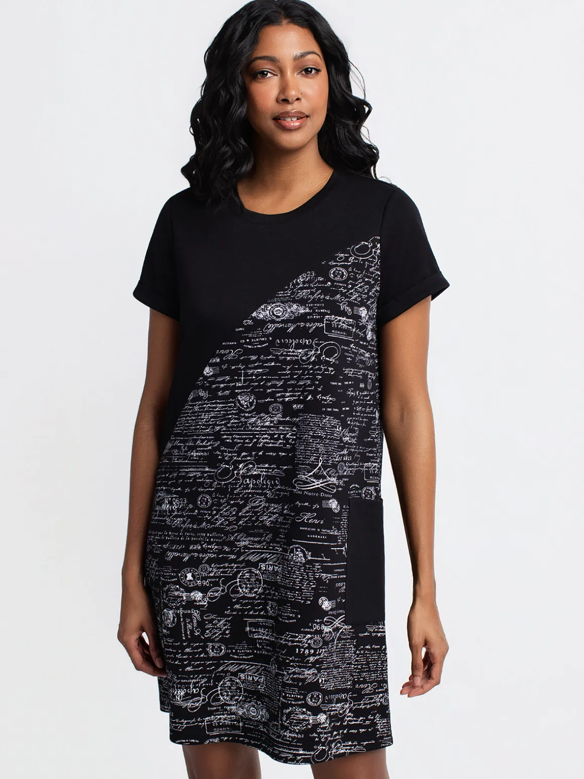 Midi knit dress