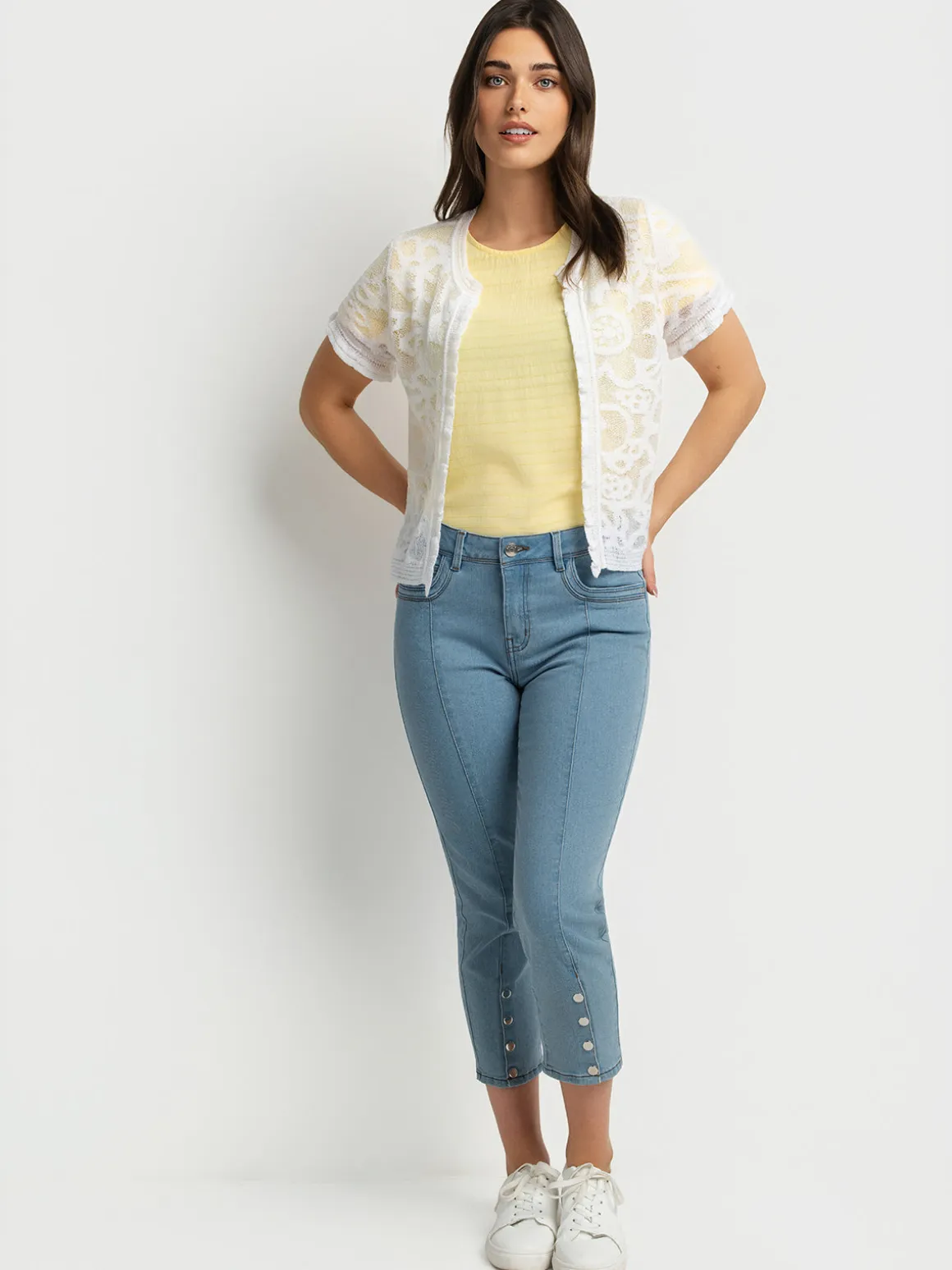 Narrow ankle jeans