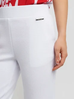 Narrow semi-fitted pull-on dress pant - Petite
