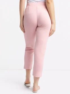Narrow semi-fitted pull-on dress pant - Petite