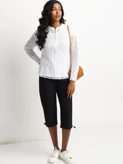 Pull-on capri