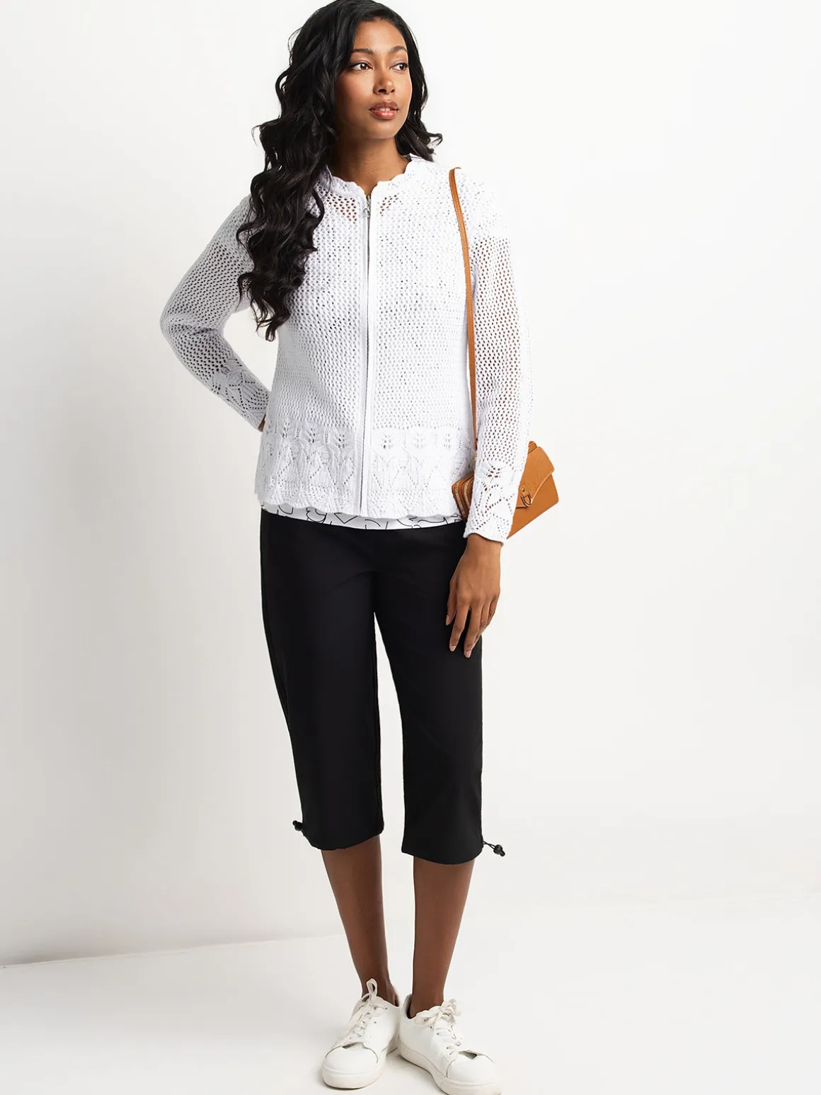 Pull-on capri