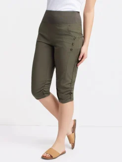 Pull-on capri