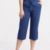 Pull-on capri