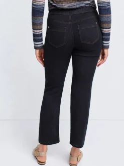 Pull-On 7/8 Denim Jeans - Petite