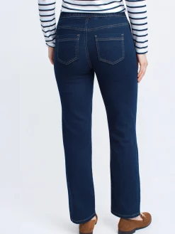 Pull-On 7/8 Denim Jeans - Petite