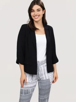 Semi-fitted blazer