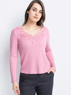 Semi-fitted long-sleeve shirt