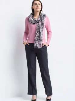 Semi-fitted long-sleeve shirt