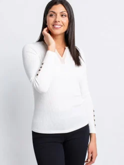 Semi-fitted long-sleeve shirt